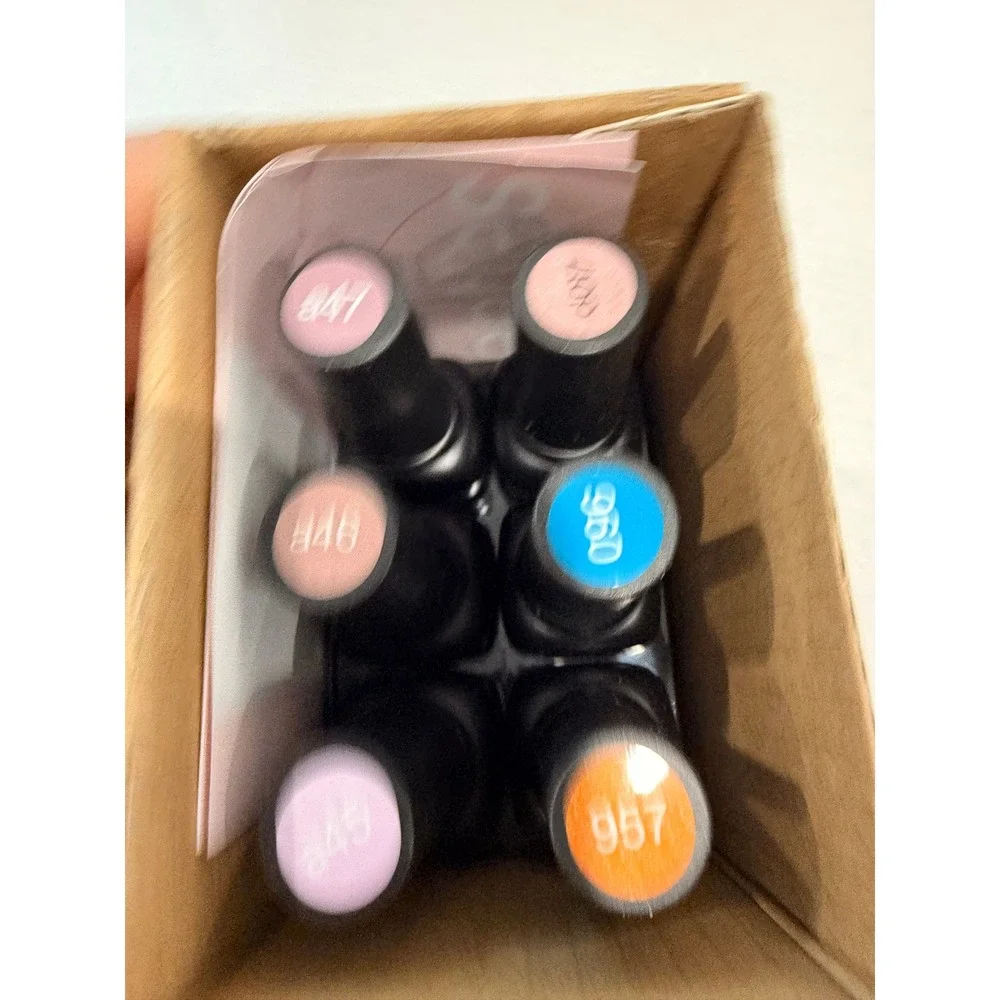 Beetles 6 Colors Gel Polish Kit Nail Nirvana Beyond Salon Soak Off 7.5ml Set